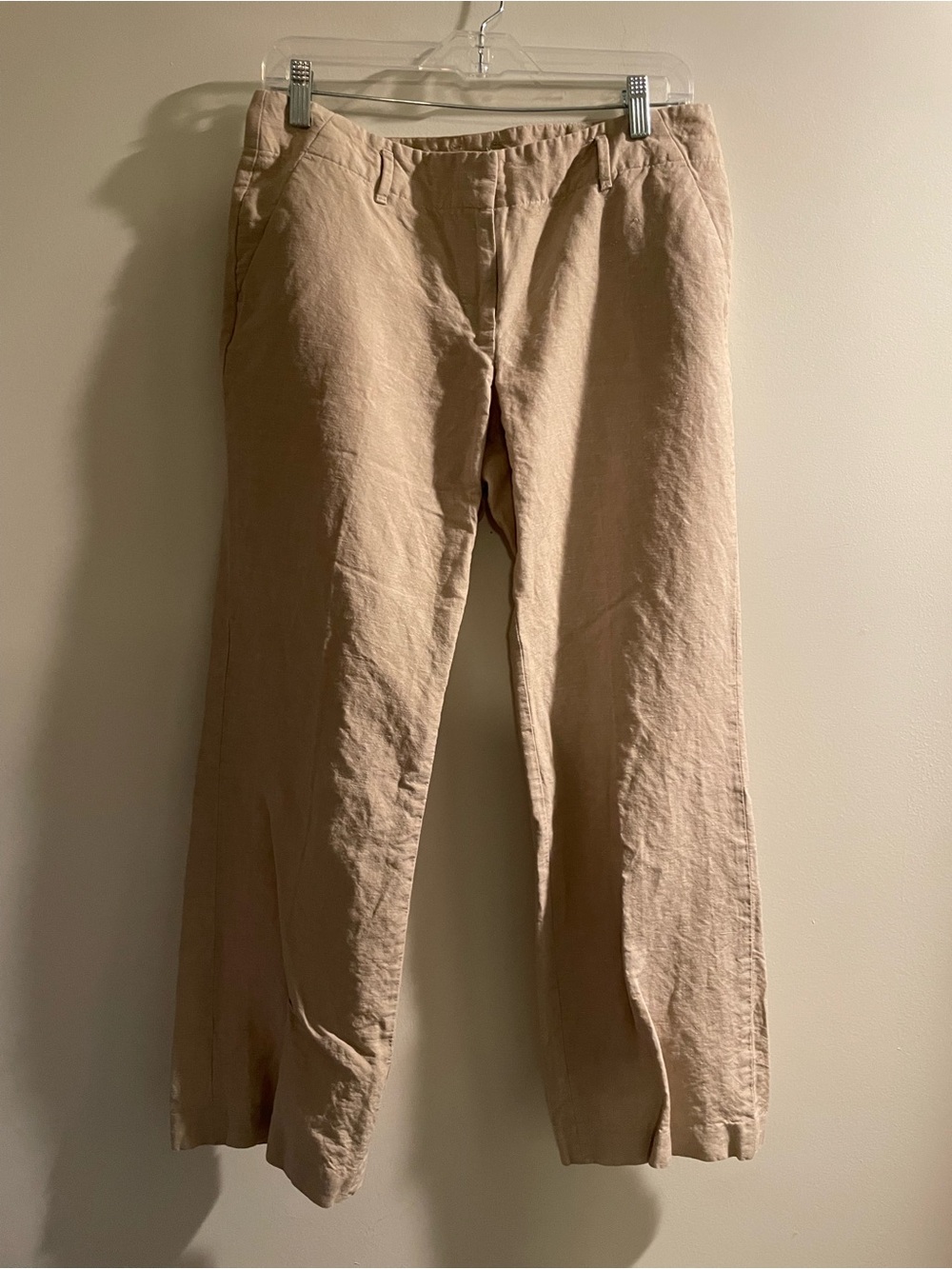 Ann Taylor Signature linen-blend trousers 8